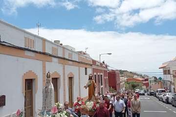 Misa, procesión y encuentro vecinal en La Higuera Canaria este domingo/TA.